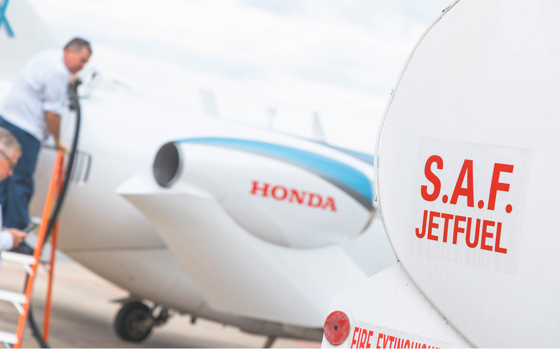 ホンダジェットが100％SAFでの試験飛行に成功した