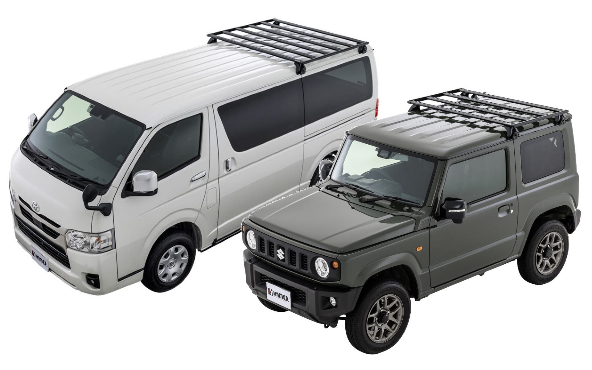 ルーフキャリアブランドINNOからベースキャリアにもルーフデッキにもなる新型「フラットデッキベース」が登場した