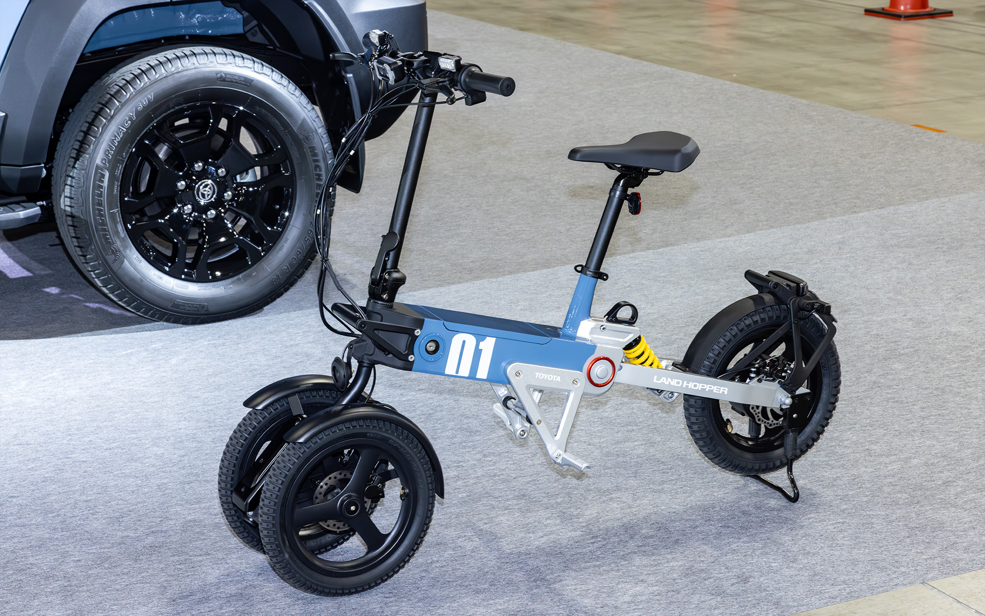 より現実的なデザインとなったランドホッパー