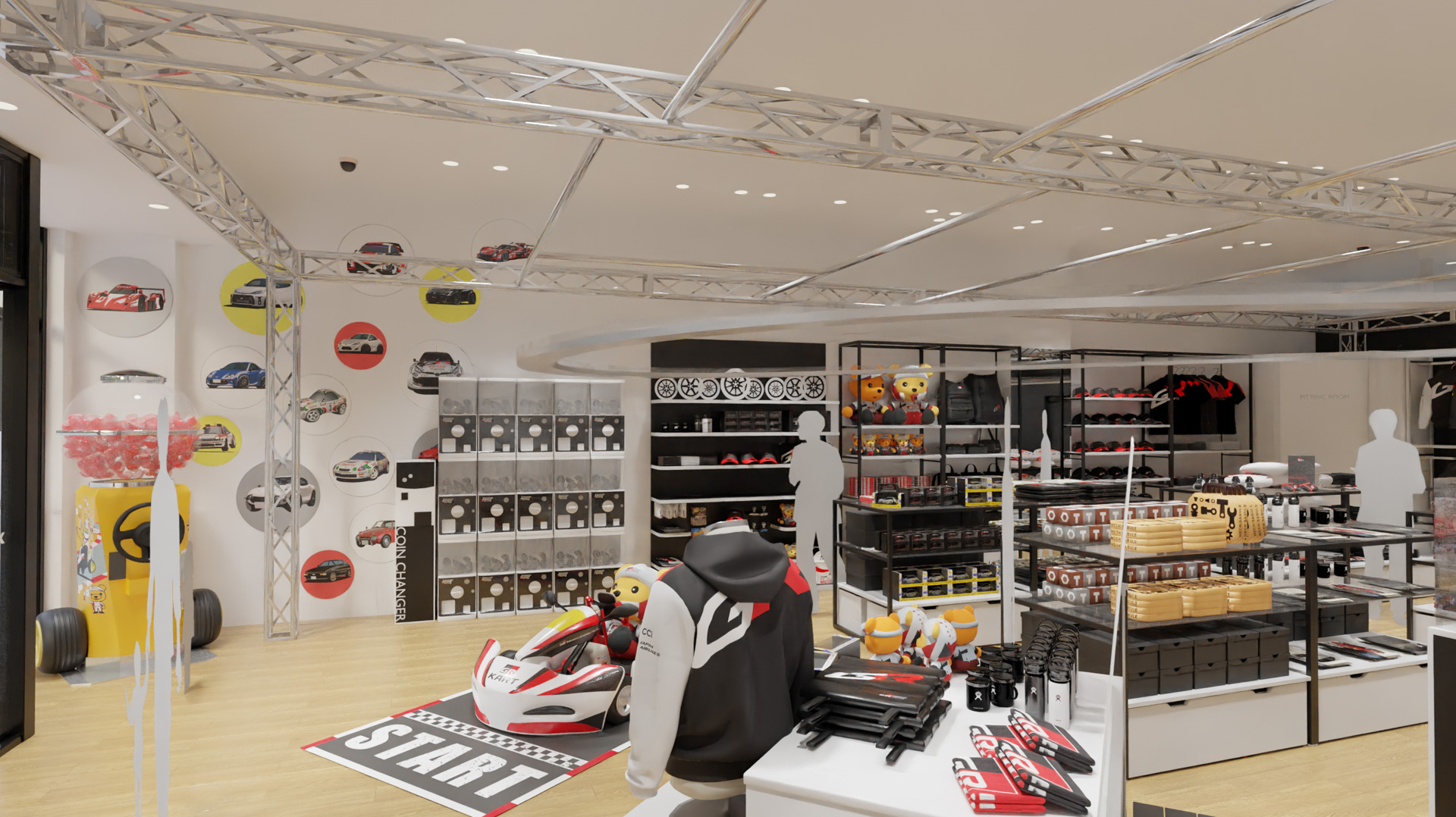 三井アウトレットパーク岡崎（愛知県）内に、11月4日オープン予定の「TOYOTA GAZOO Racing Store」