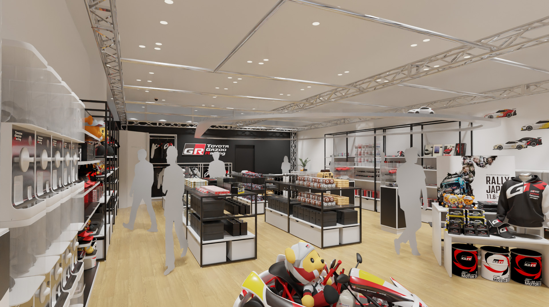 三井アウトレットパーク岡崎（愛知県）内に、11月4日オープン予定の「TOYOTA GAZOO Racing Store」