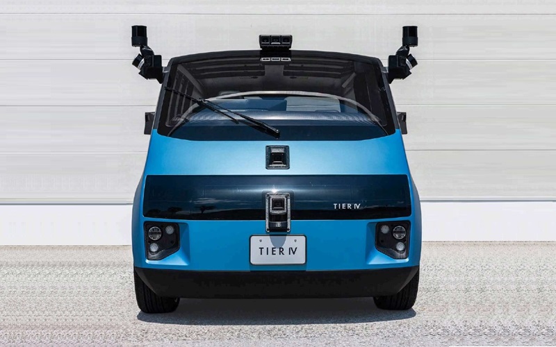 ティアフォー製の自動運転モビリティ