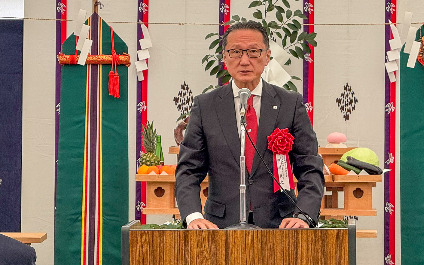 株式会社ブリヂストン 代表執行役 副社長 BRIDGESTONE EAST CEO 田村亘之氏