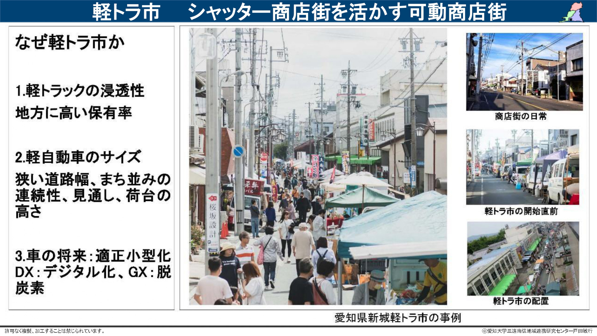 全国に広がりを見せるという軽トラ市