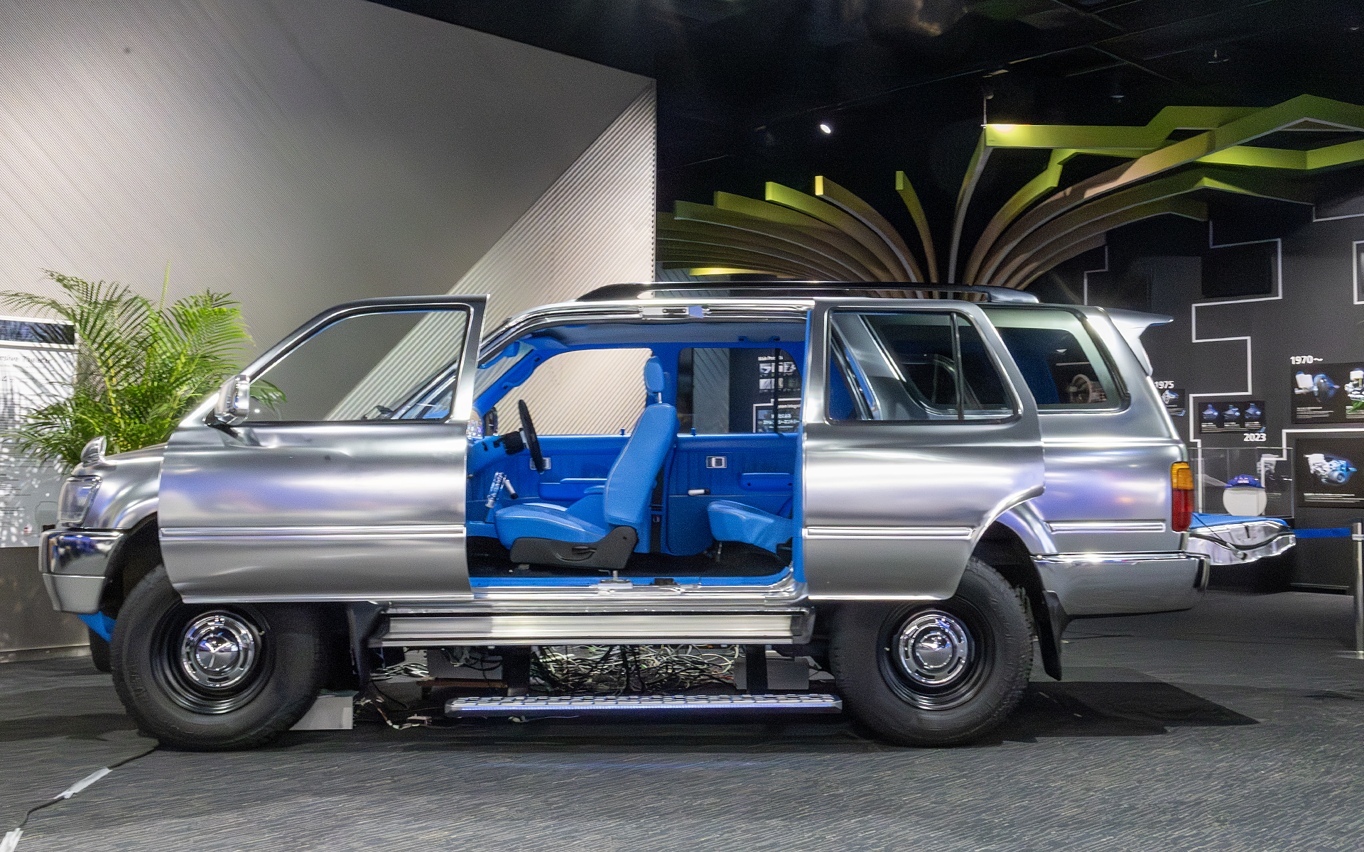 スライドドアを開けた状態