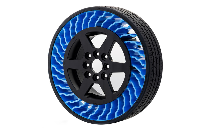 ブリヂストン、次世代タイヤ「AirFree」や世界最大の「超大型鉱山