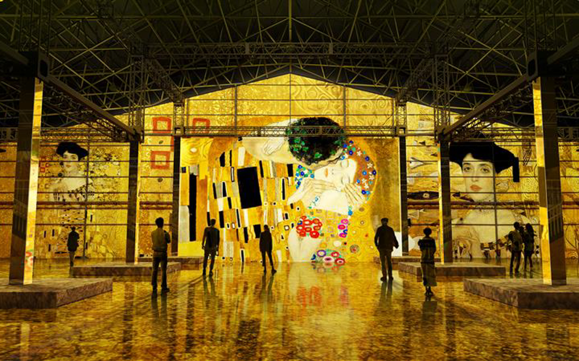 世紀末ウィーンを探る芸術の旅を没入型のデジタル展示で体験できる