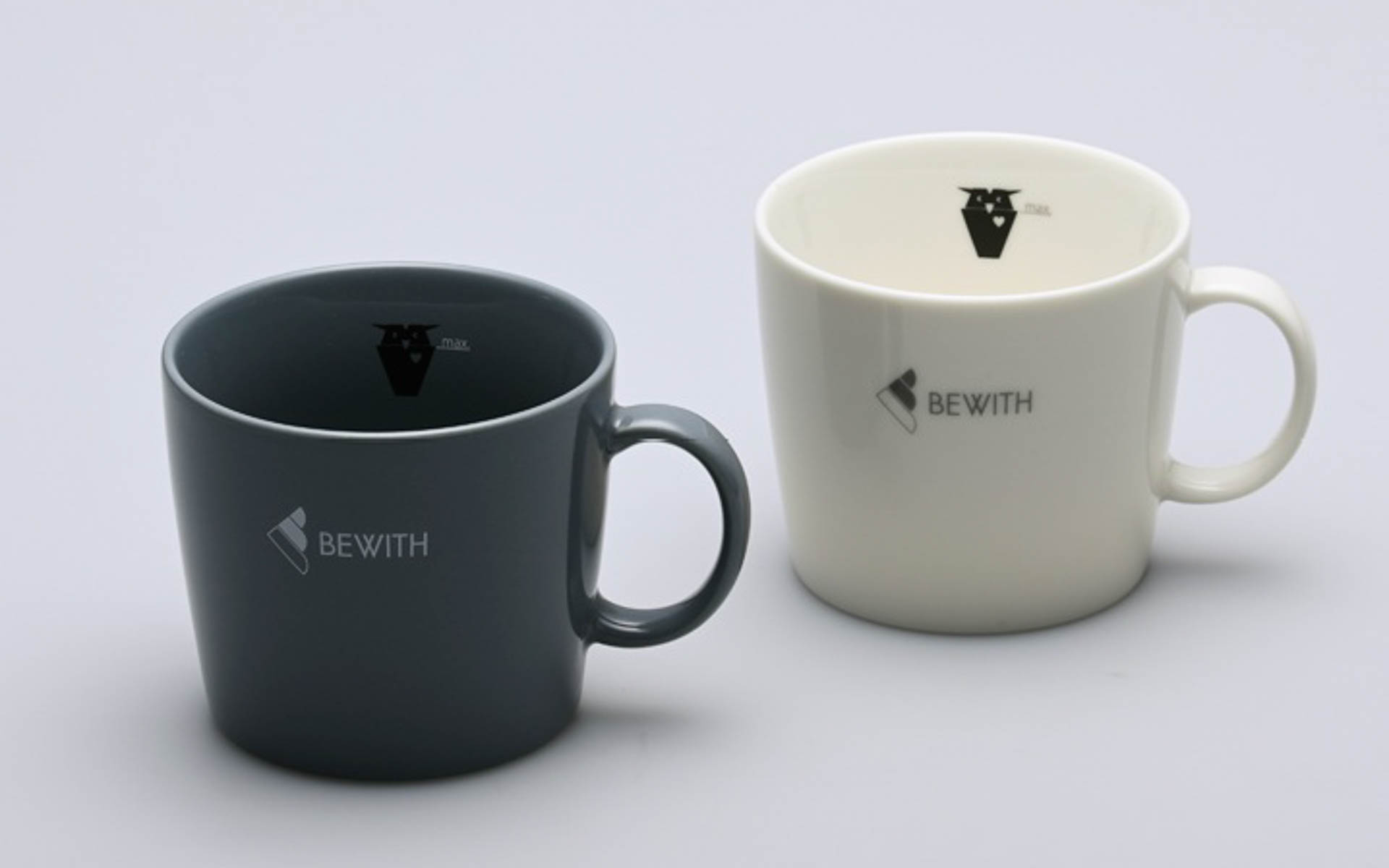 BEWITHコレクション・美濃焼ペアマグカップ（日本製）