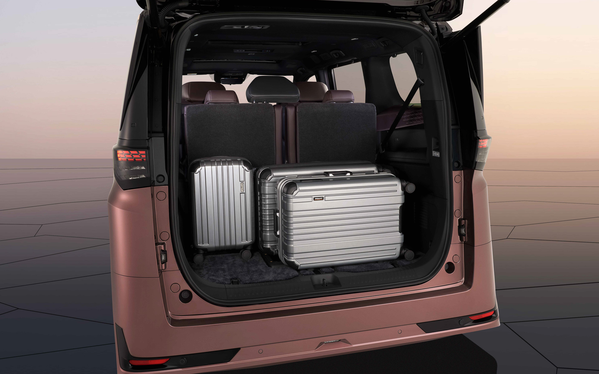 ラゲッジスペースの使用例