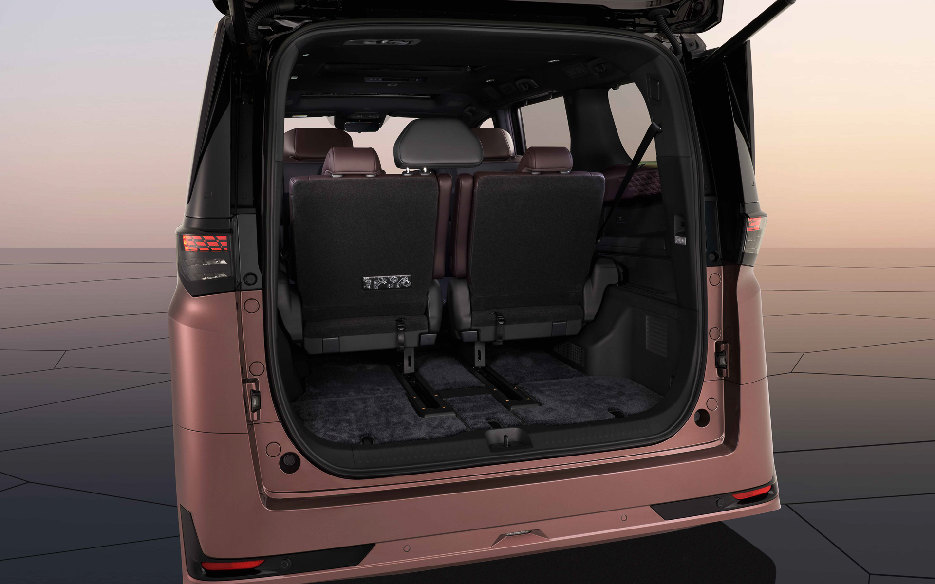 ラゲッジスペースの使用例