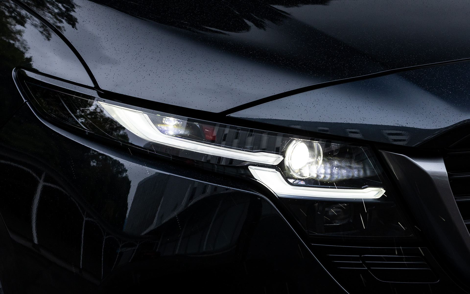 ヘッドライトの点灯パターン