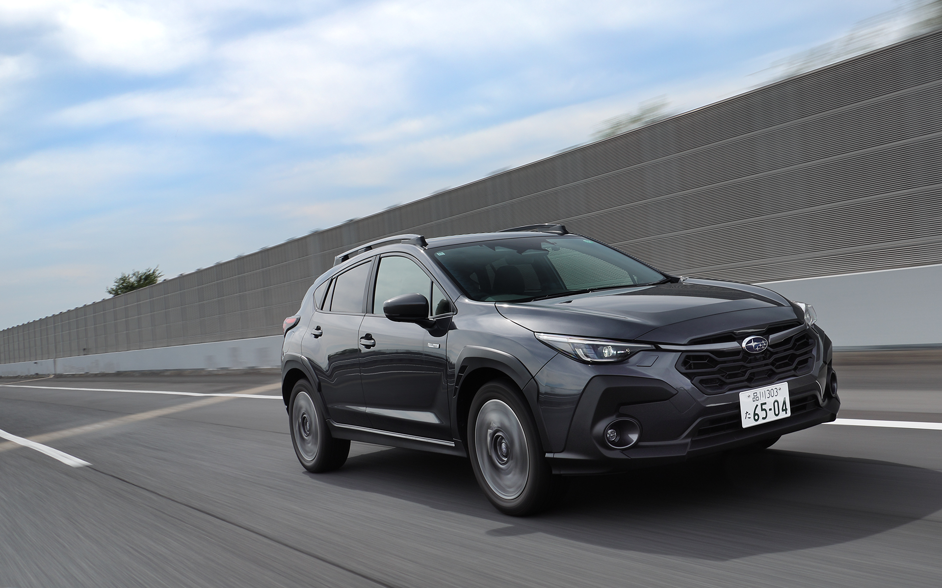 高速巡航になると運転しやすくなる