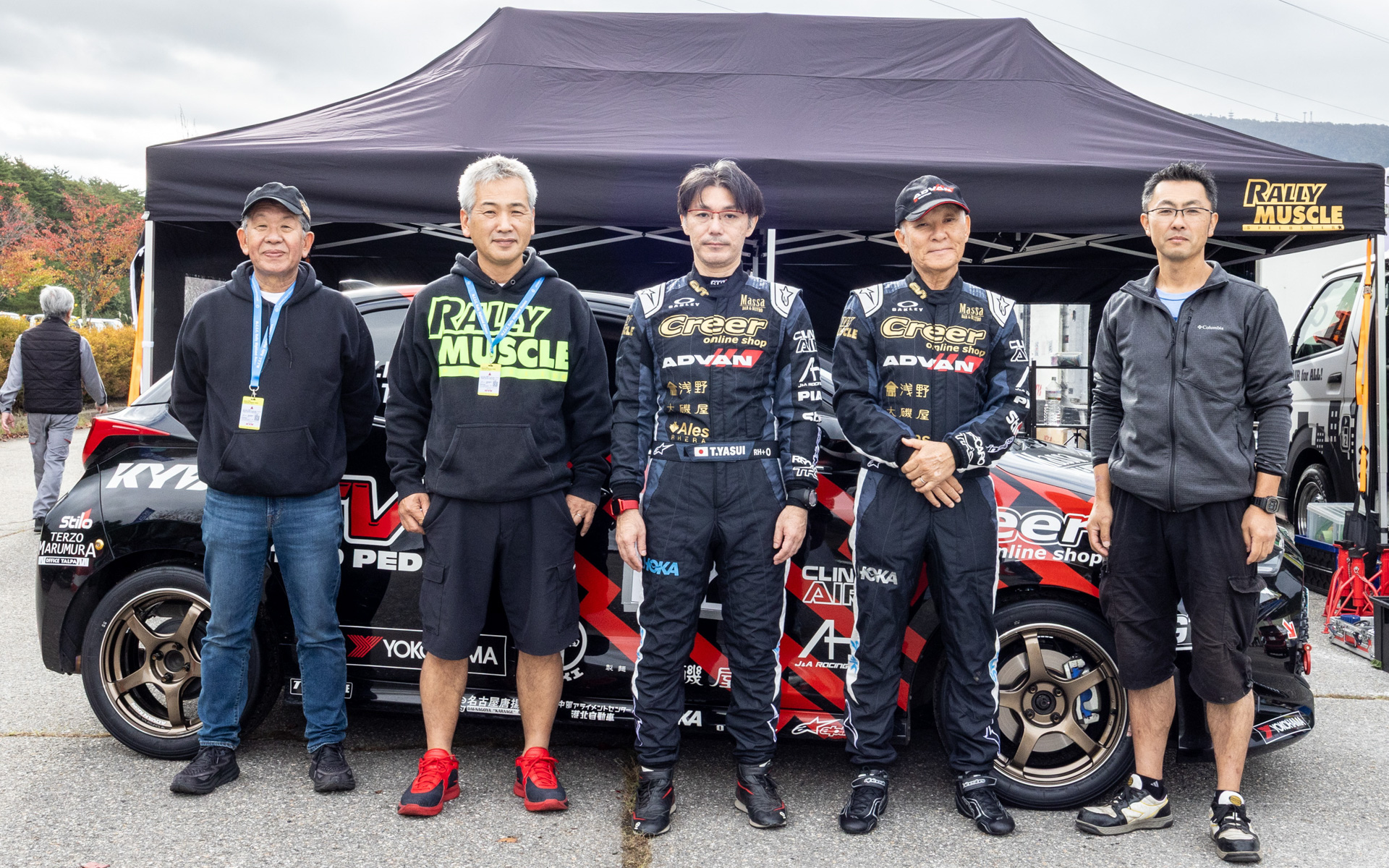 MUSCLE RALLYチームから全日本ラリー選手権第8戦「第52回 M.C.S.C.ラリーハイランドマスターズ2025 Supported by カヤバ」に参戦した