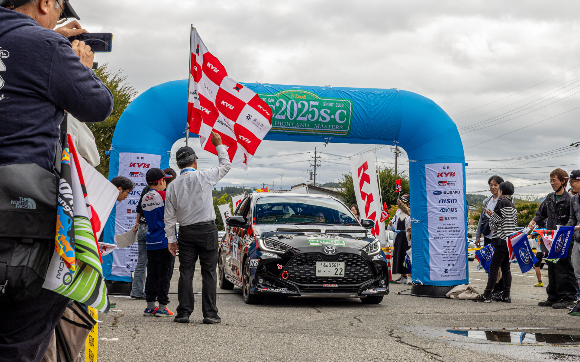 岐阜県高山市周辺で開催された全日本ラリー選手権最終戦