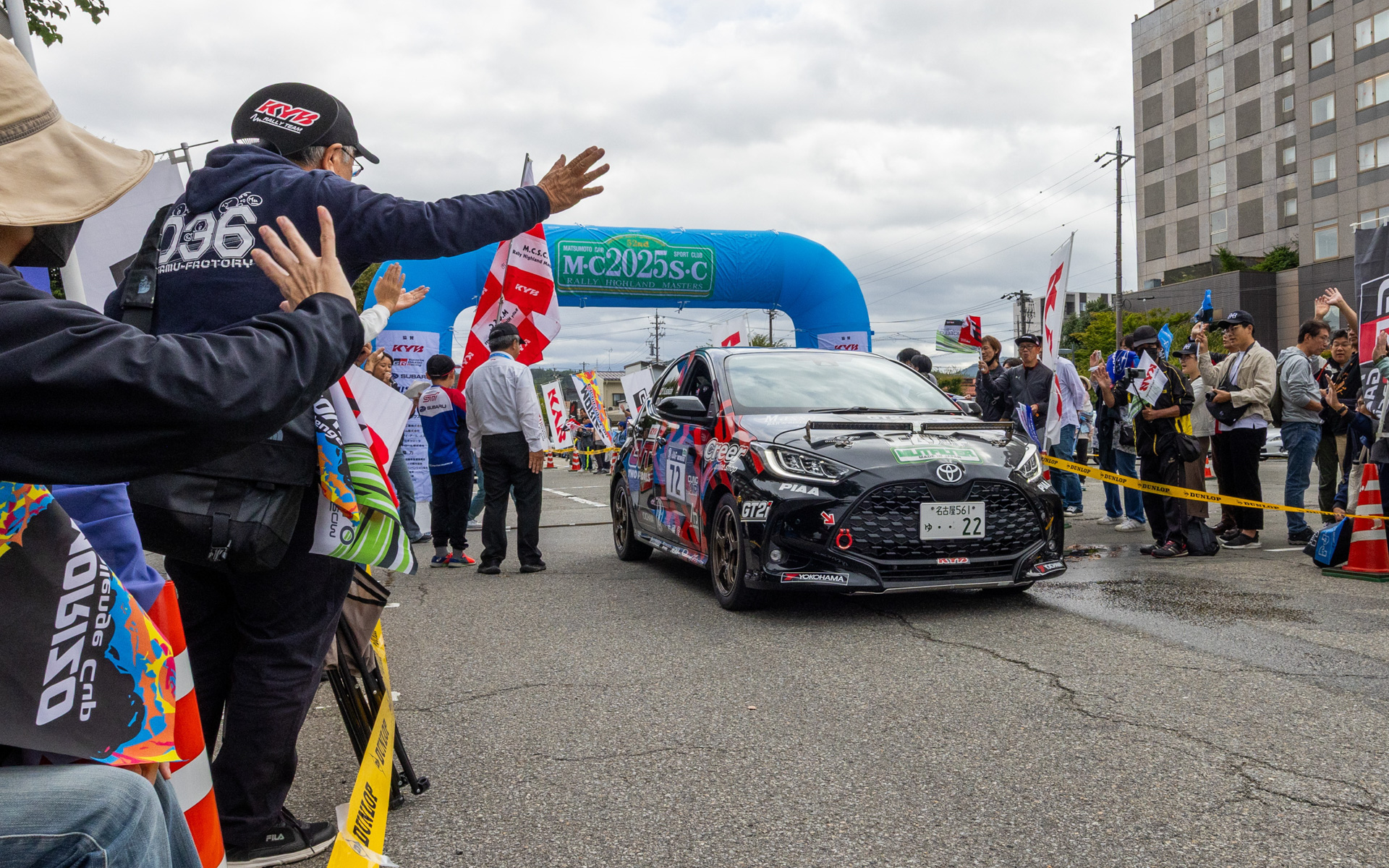 岐阜県高山市周辺で開催された全日本ラリー選手権最終戦