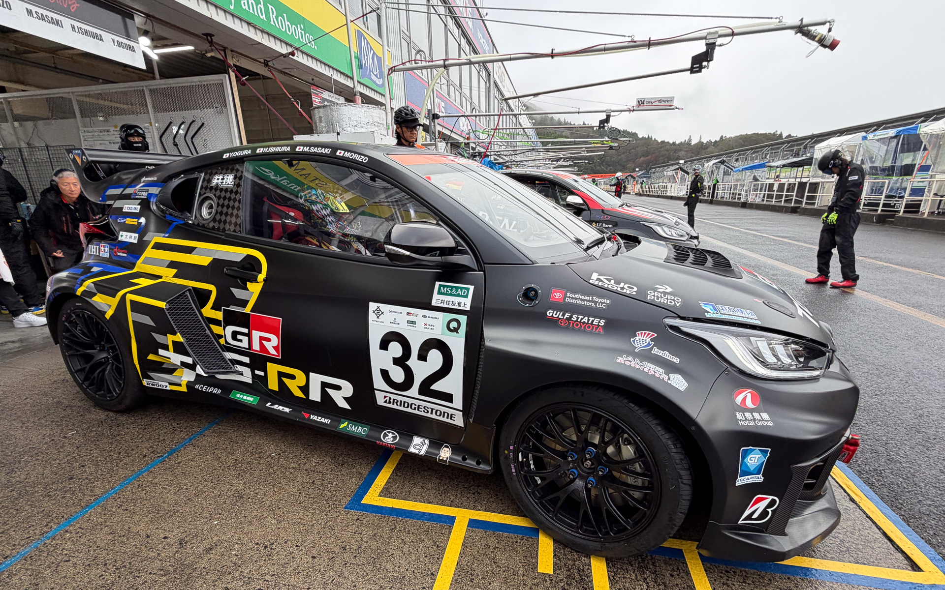 天候がめまぐるしく変わったスーパー耐久岡山。データ取りの部隊としては最適なものとなっていた