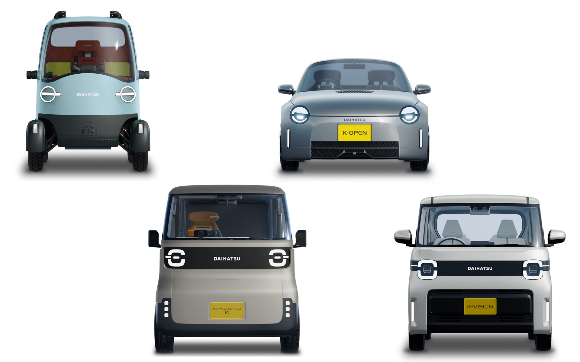 ダイハツがジャパンモビリティショー2025で多数のコンセプトカーを公開した