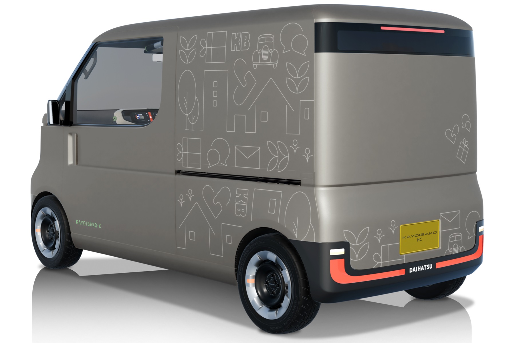 ボディサイズは3395×1475×1855mm（全長×全幅×全高）、ホイールベースは2550mm