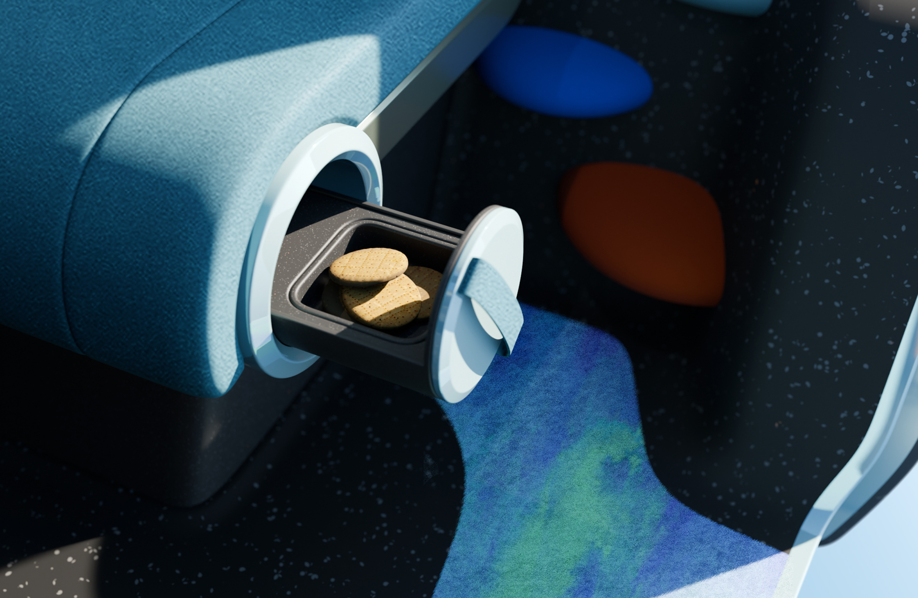 ミゼットXの内装イメージ