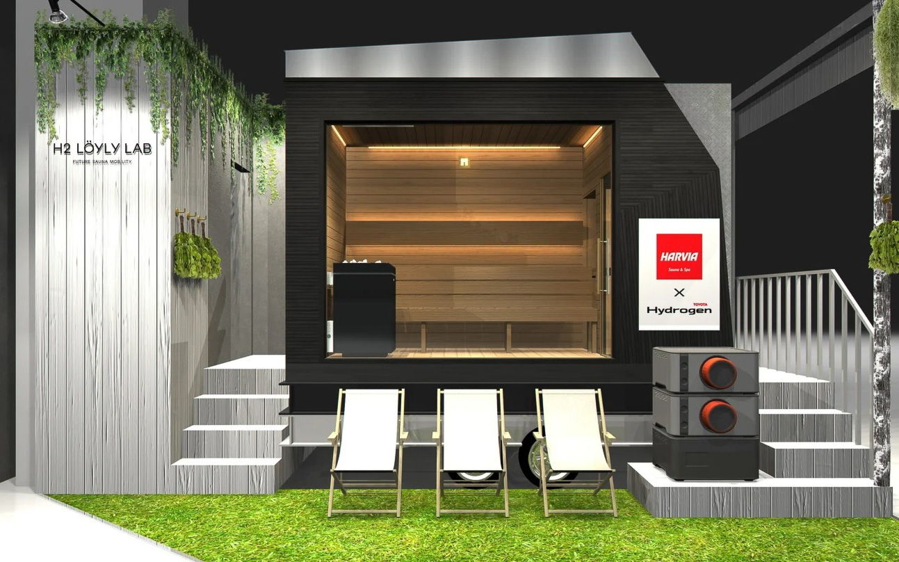 JMS2025で日本初出展となる水素サウナ