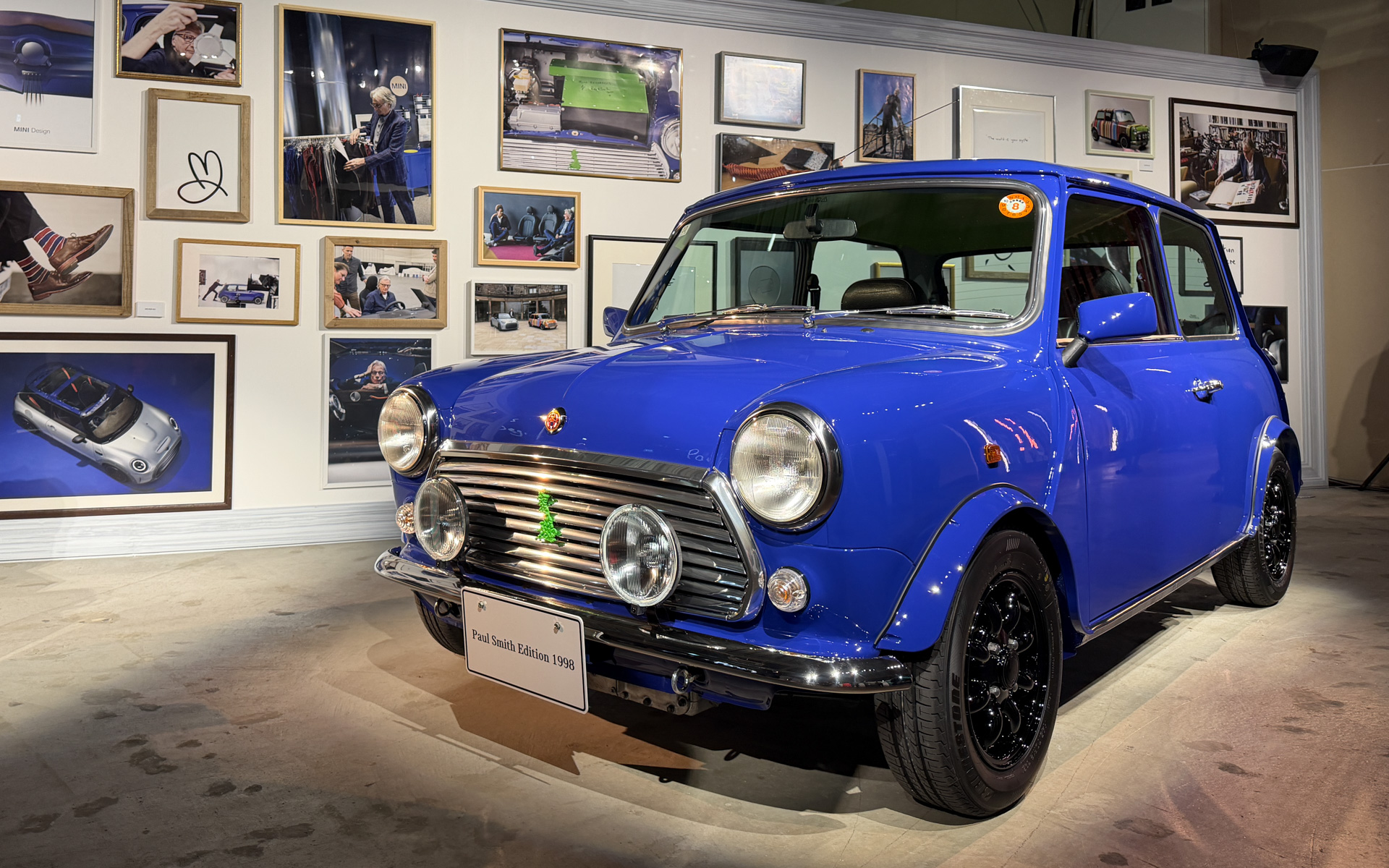 クラシック「ミニ」時代のポール・スミスエディションも展示された