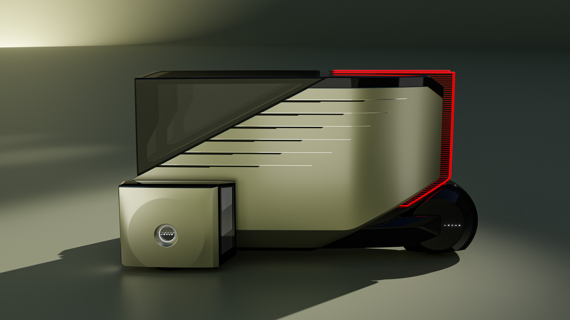 3輪モデルのレクサス「LSマイクロコンセプト」を世界初公開