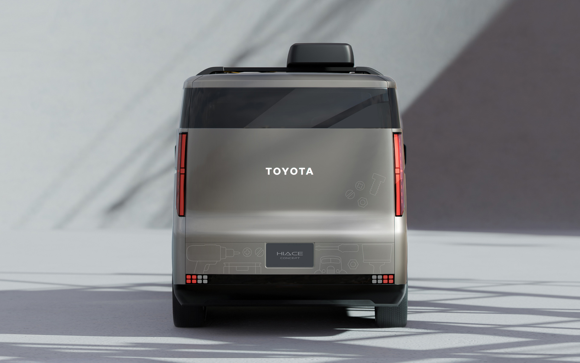 通常ルーフタイプのリア