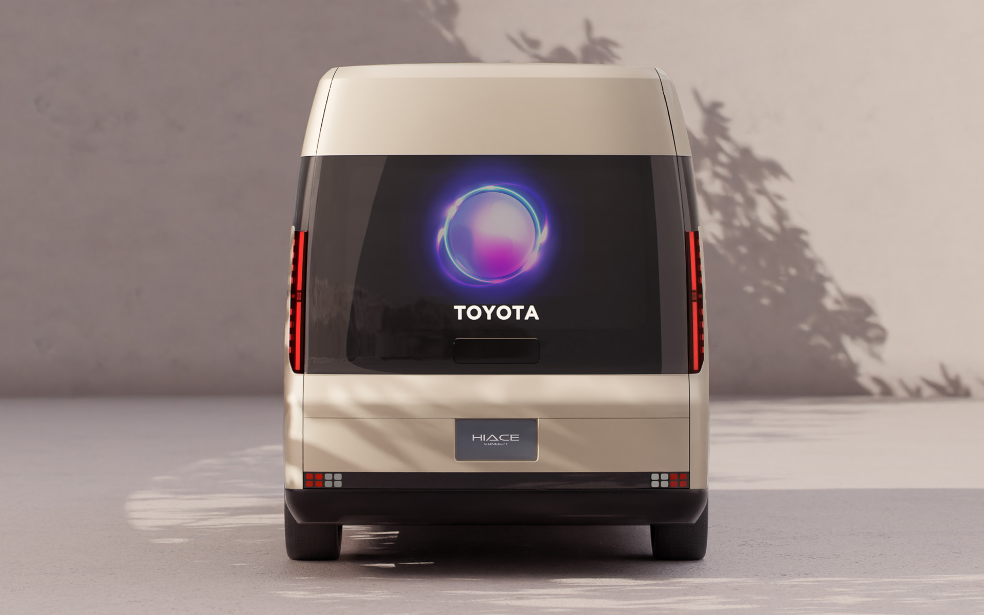 ハイルーフタイプのリア