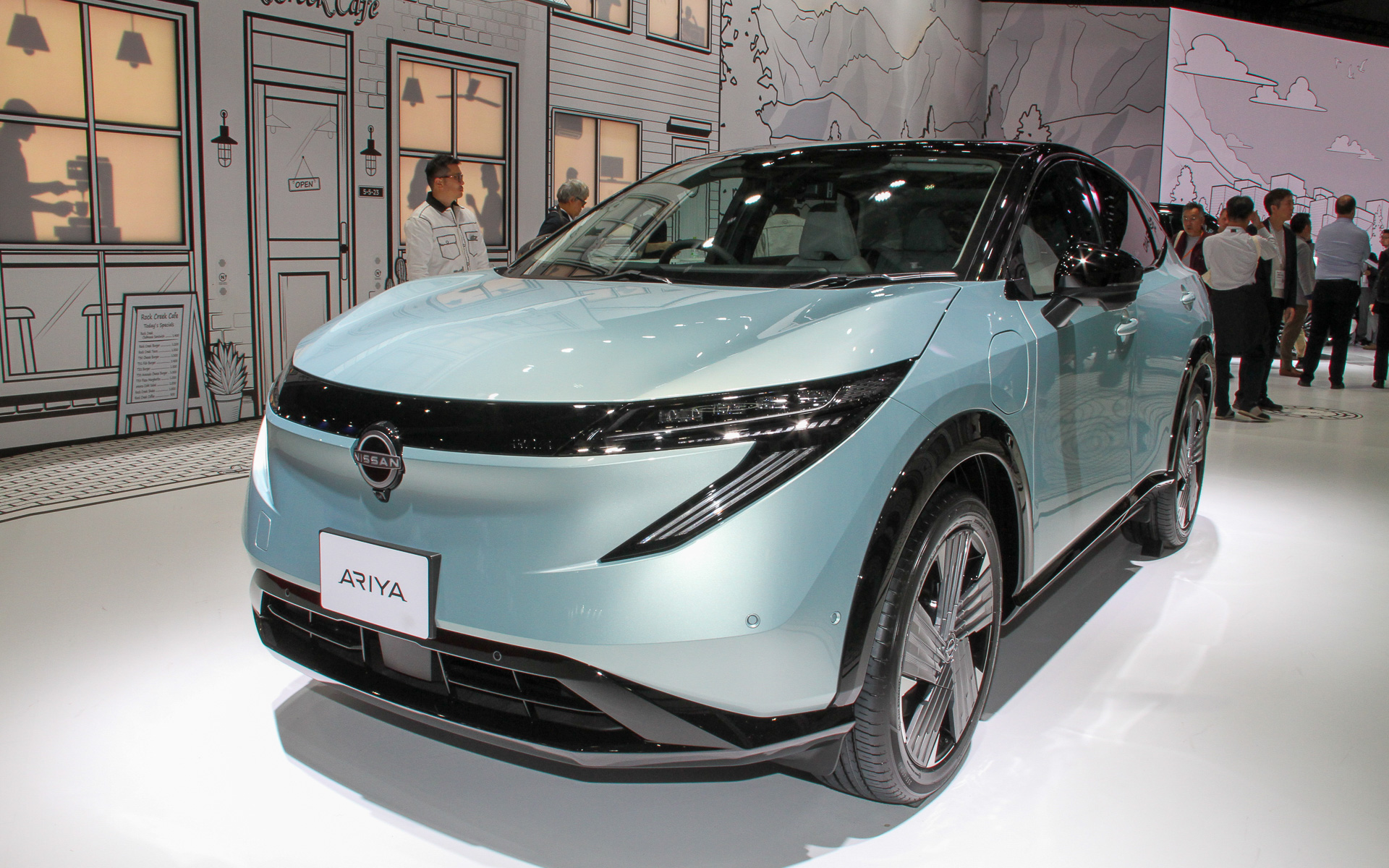 年度内にマイナーチェンジを予定する「アリア」