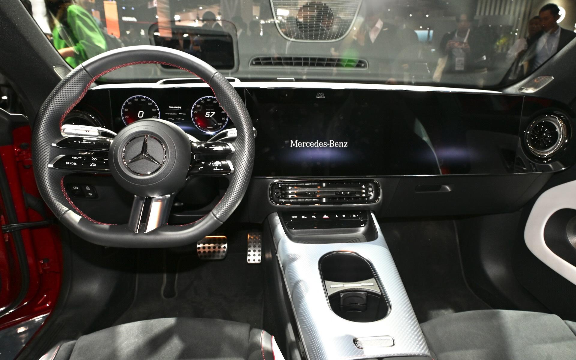 新型CLAのインテリア