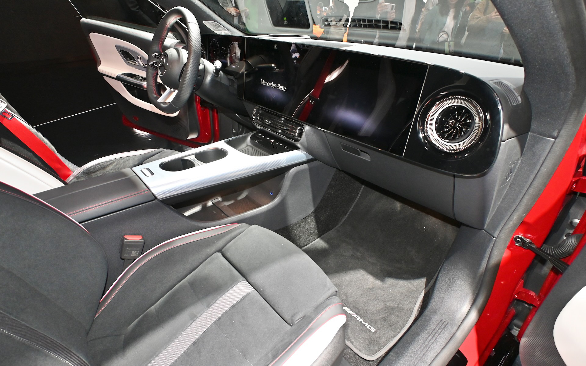 新型CLAのインテリア