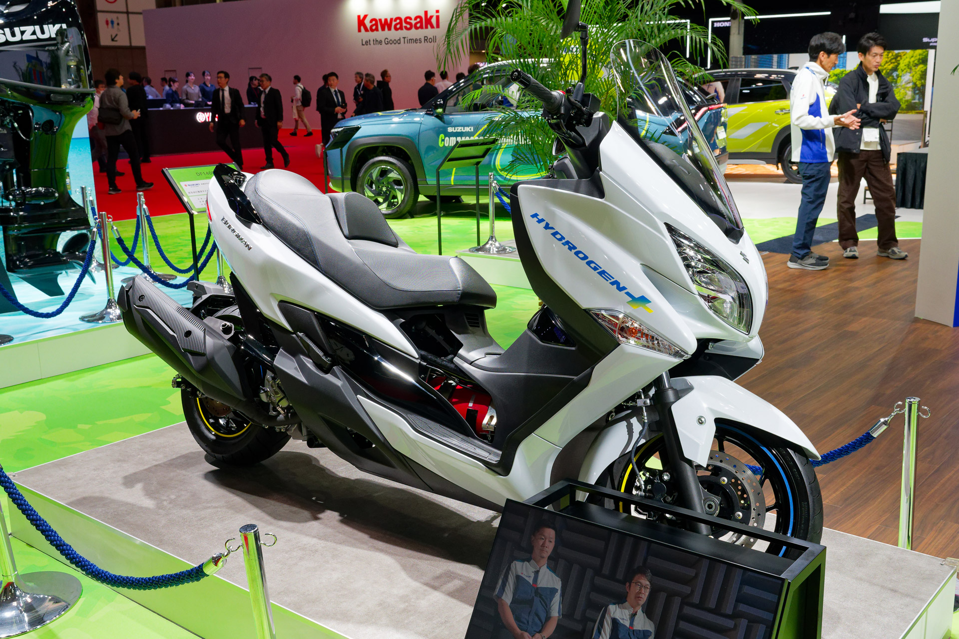 水素を燃料とする「水素エンジンバーグマン」