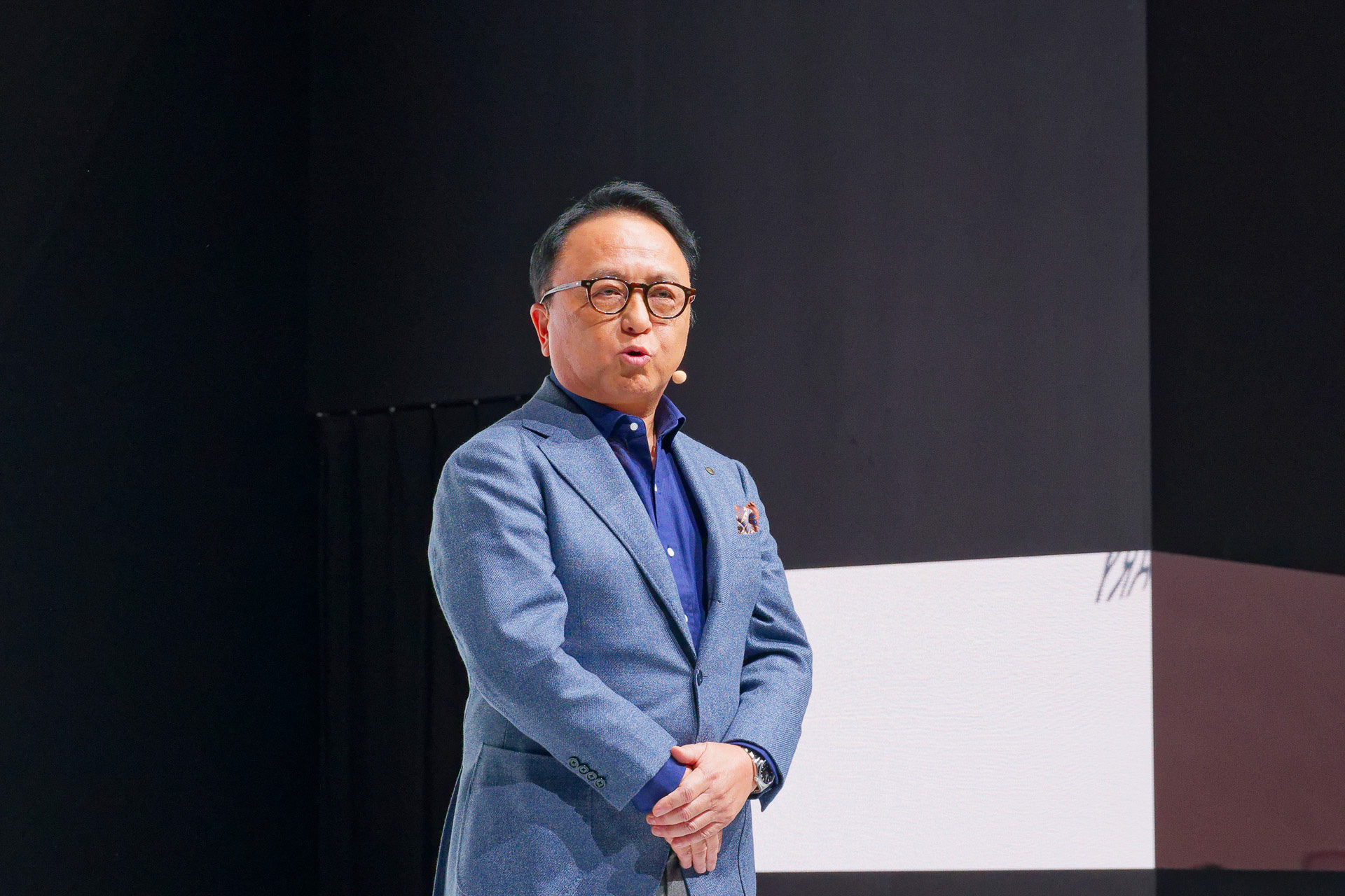 TRICERA protoやMOTOROiD：Λなど、ヤマハ発動機の取り組みを紹介した代表取締役社長の設楽元文氏