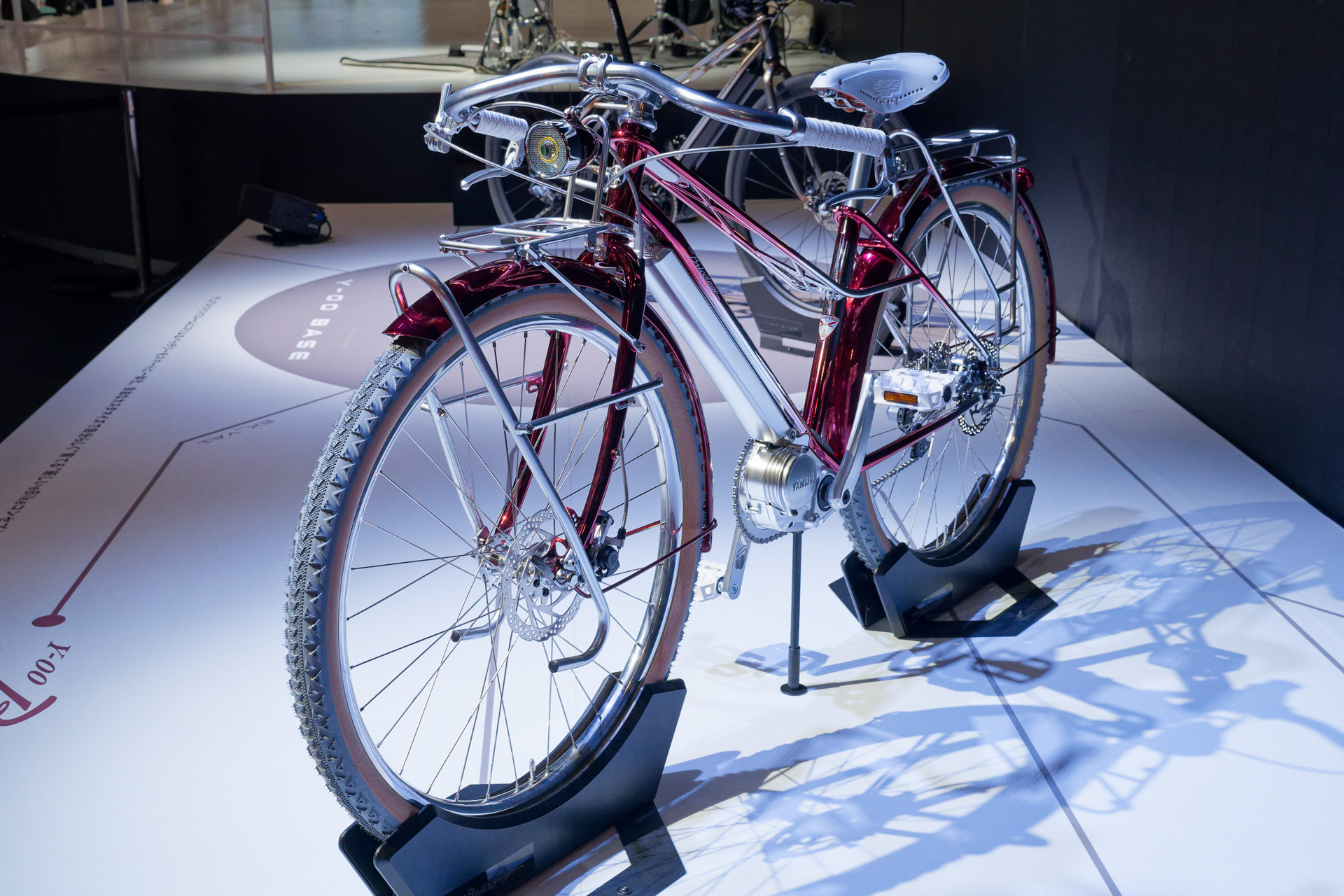 シートチューブには「赤トンボ」のマークが