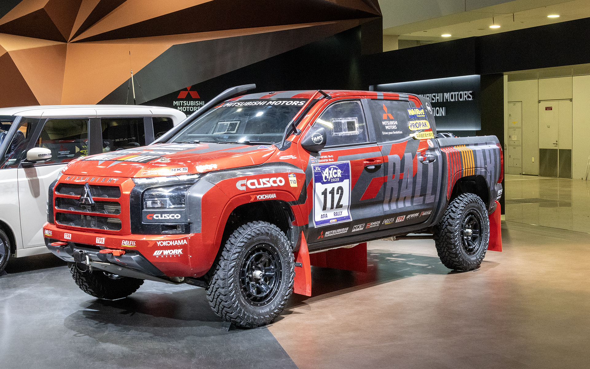 トライトン アジアクロスカントリーラリー2025 優勝車