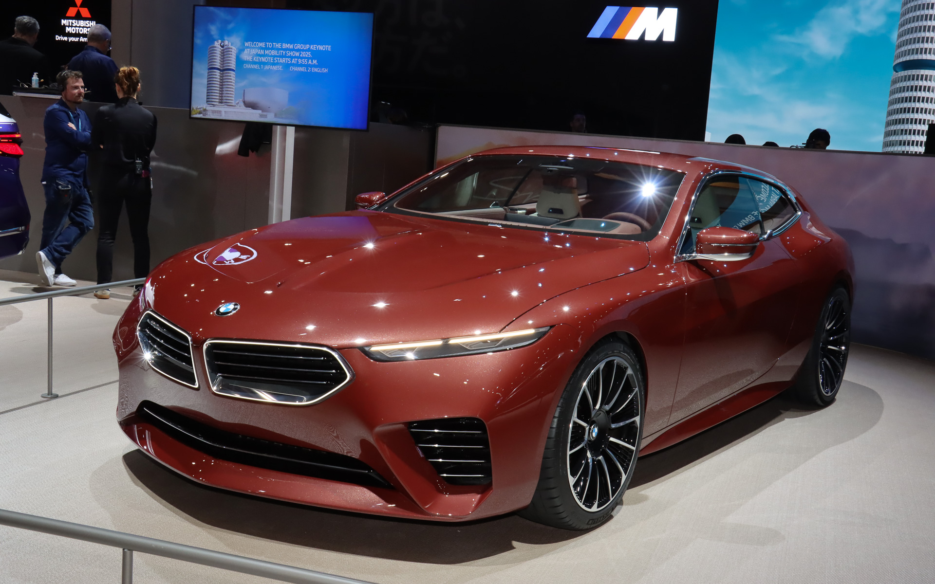 アジア初公開となった「BMW コンセプト・スピードトップ」