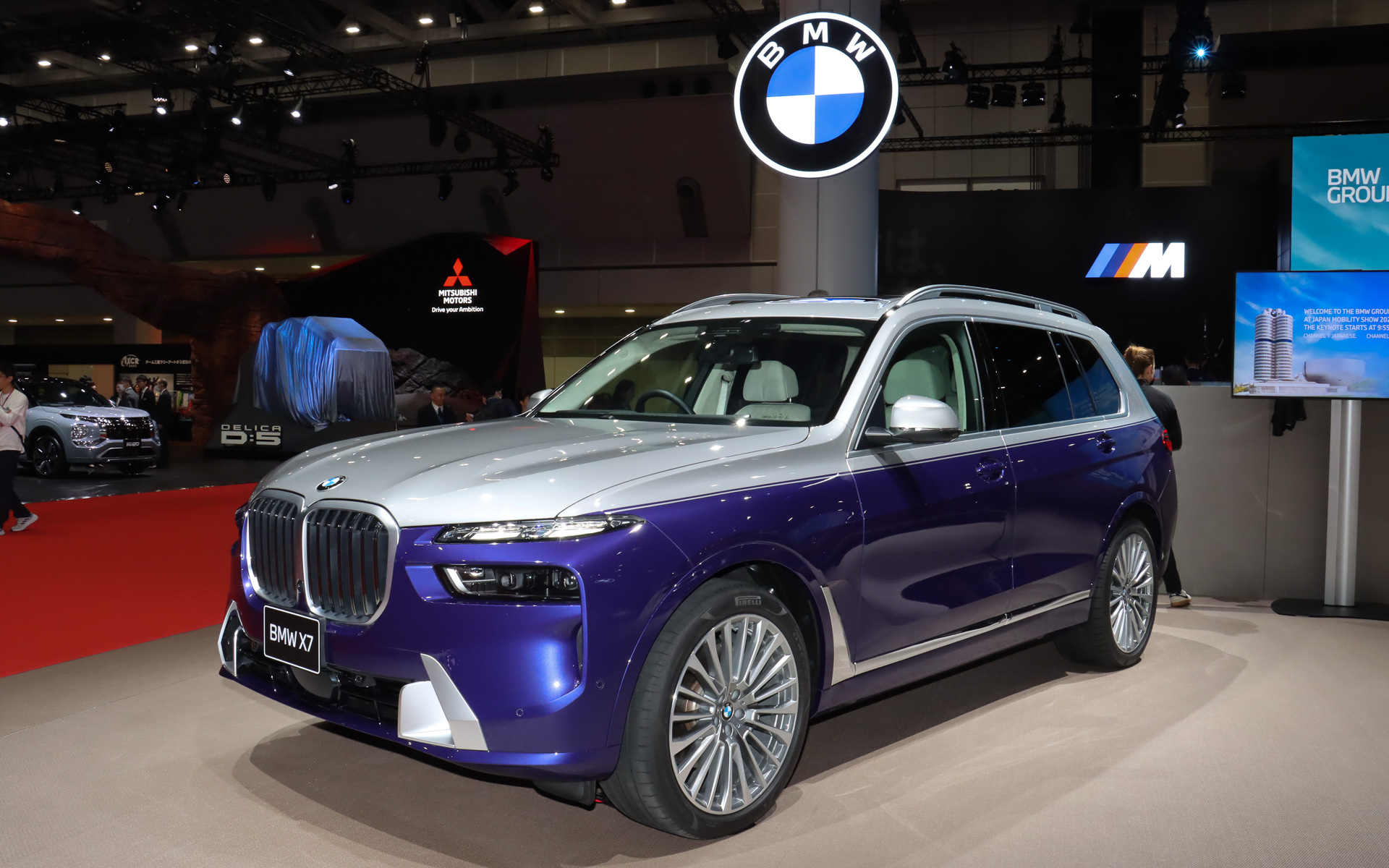 「BMWと日本の名匠プロジェクト」第4弾モデルとして製作された「X7 NISHIKI LOUNGE」