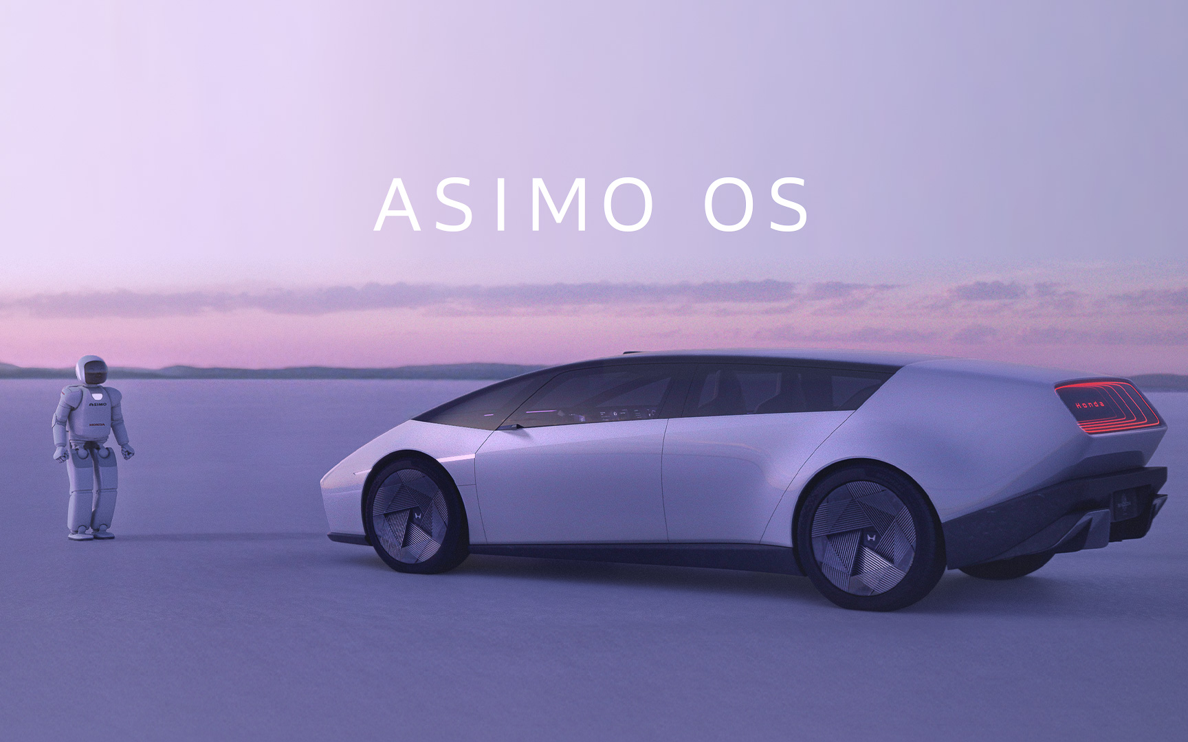 2台のHonda 0シリーズは、ホンダ独自のビークルOS「ASIMO OS」を搭載