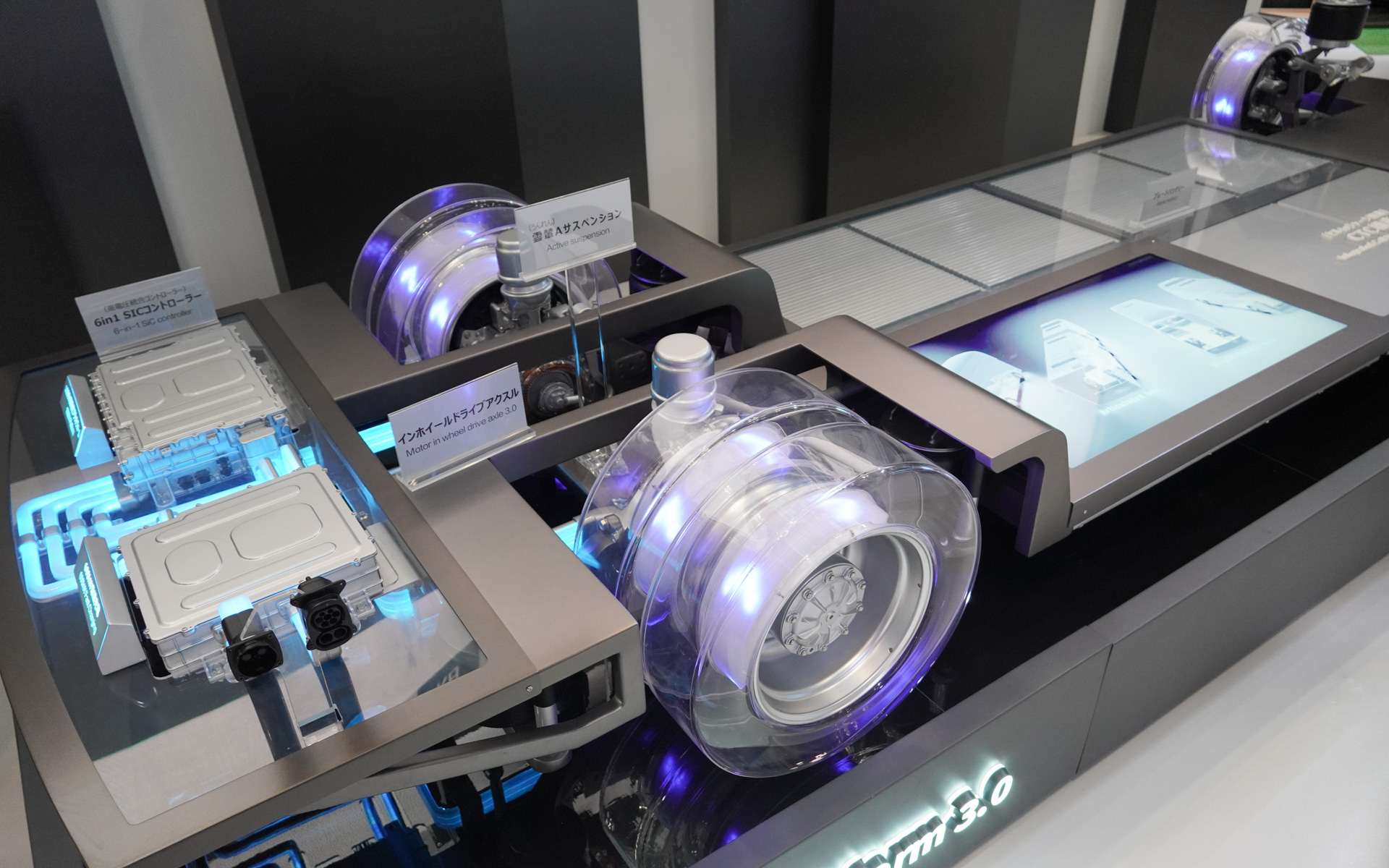 インホイールアクスル