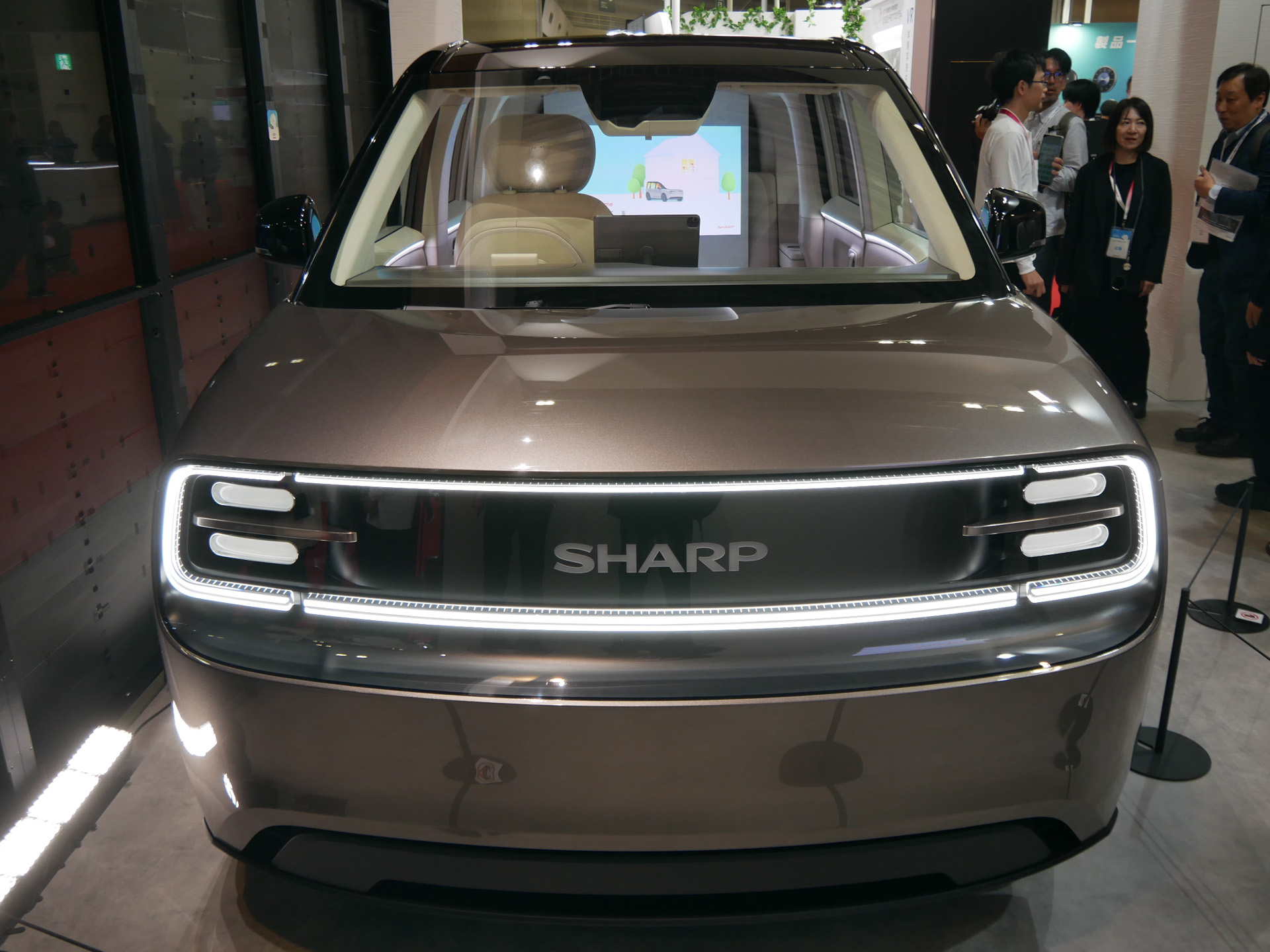 正面から見たところ