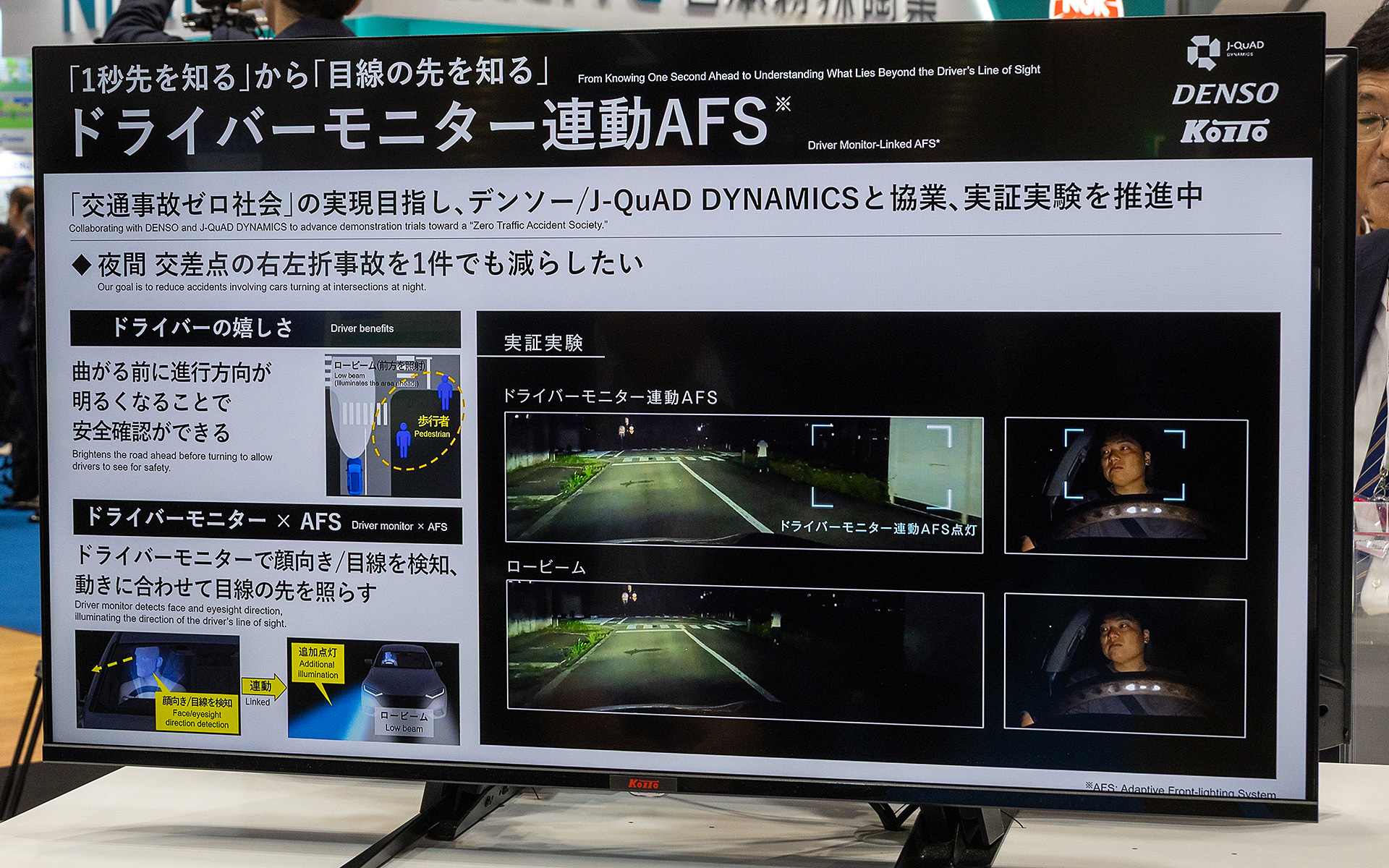 ドライバーモニター連動AFSの解説
