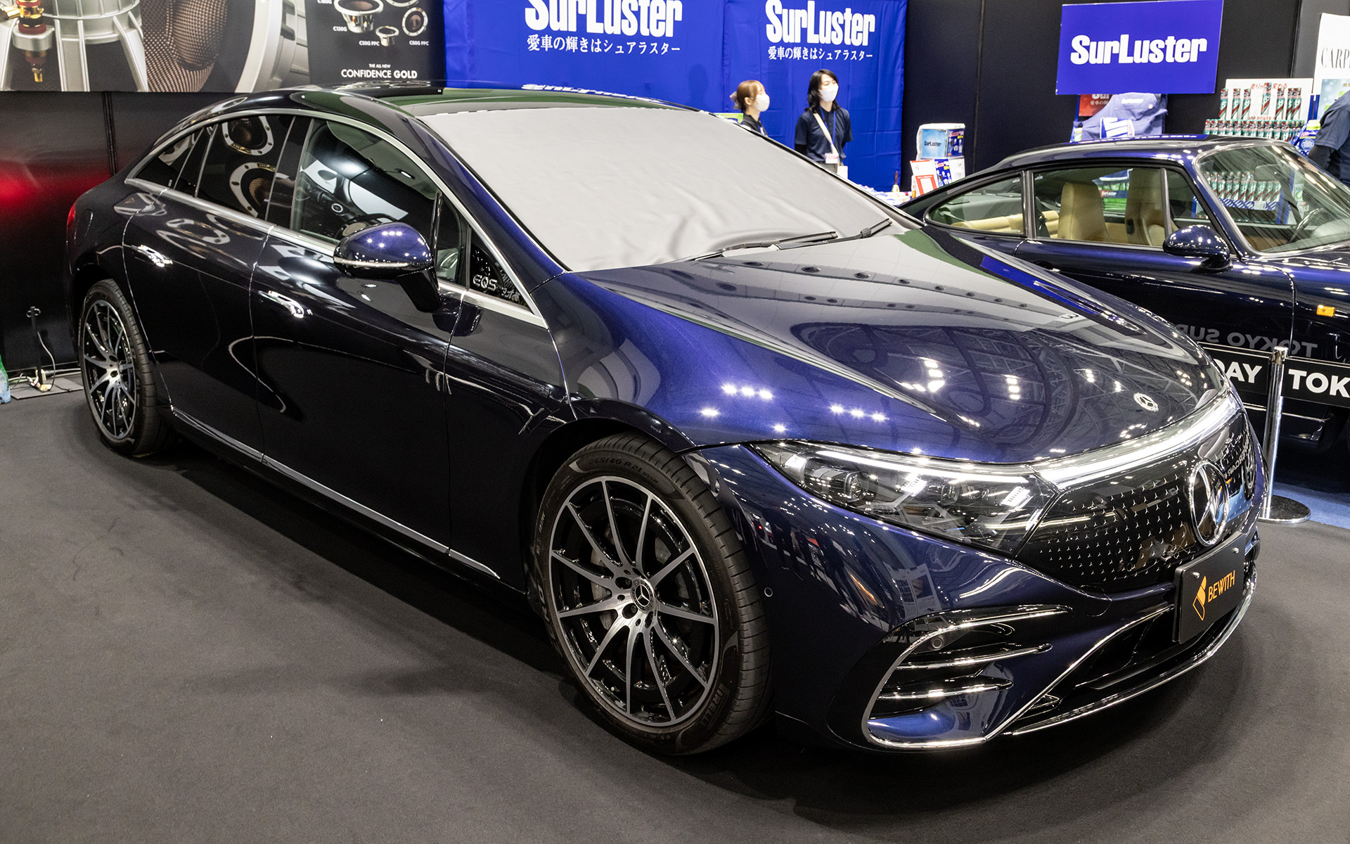 メルセデス・ベンツ「EQS」も。こちらはC50G PPC、C130G、C180Gが装着される