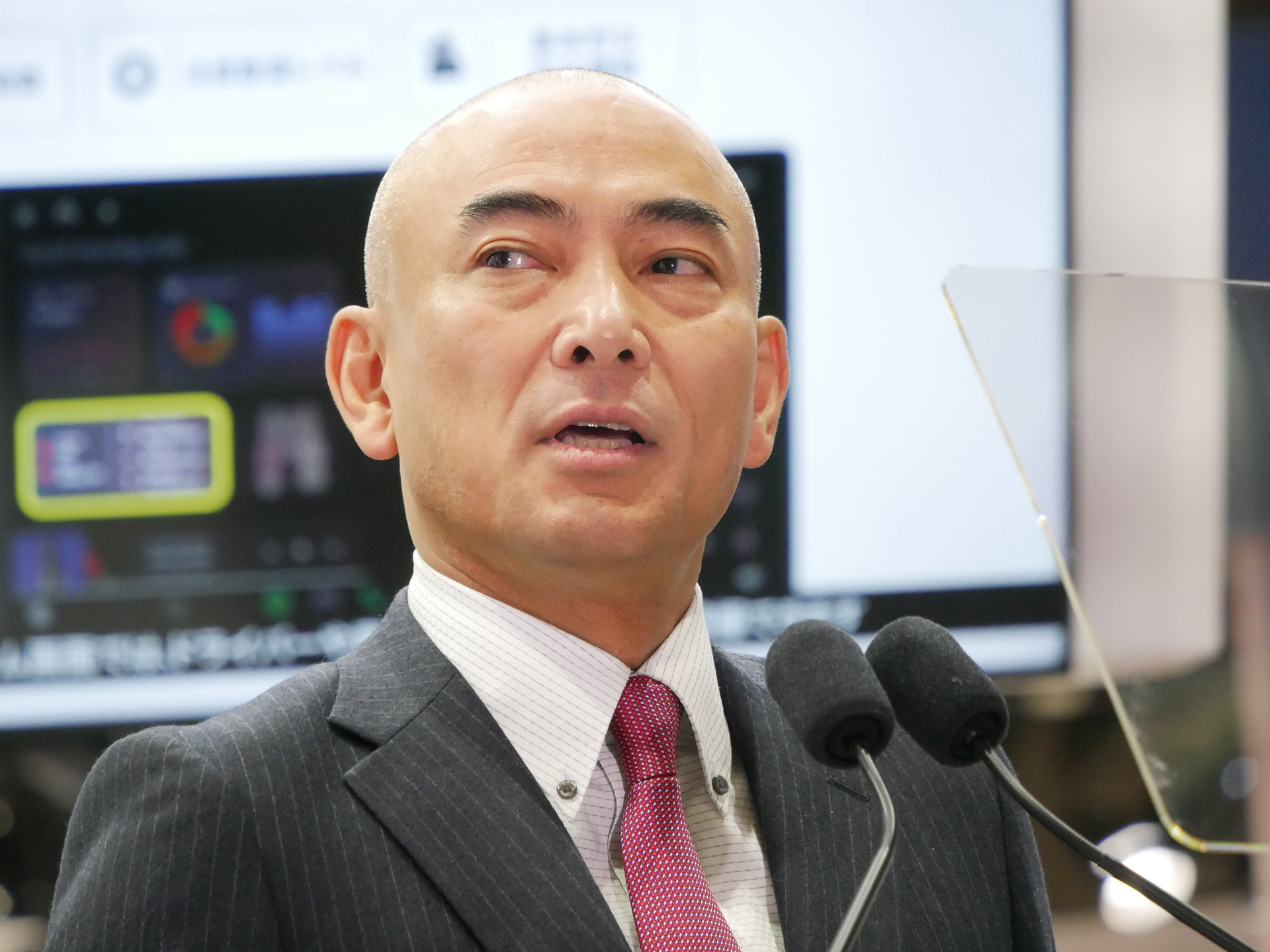 三菱電機モビリティの田中和徳社長