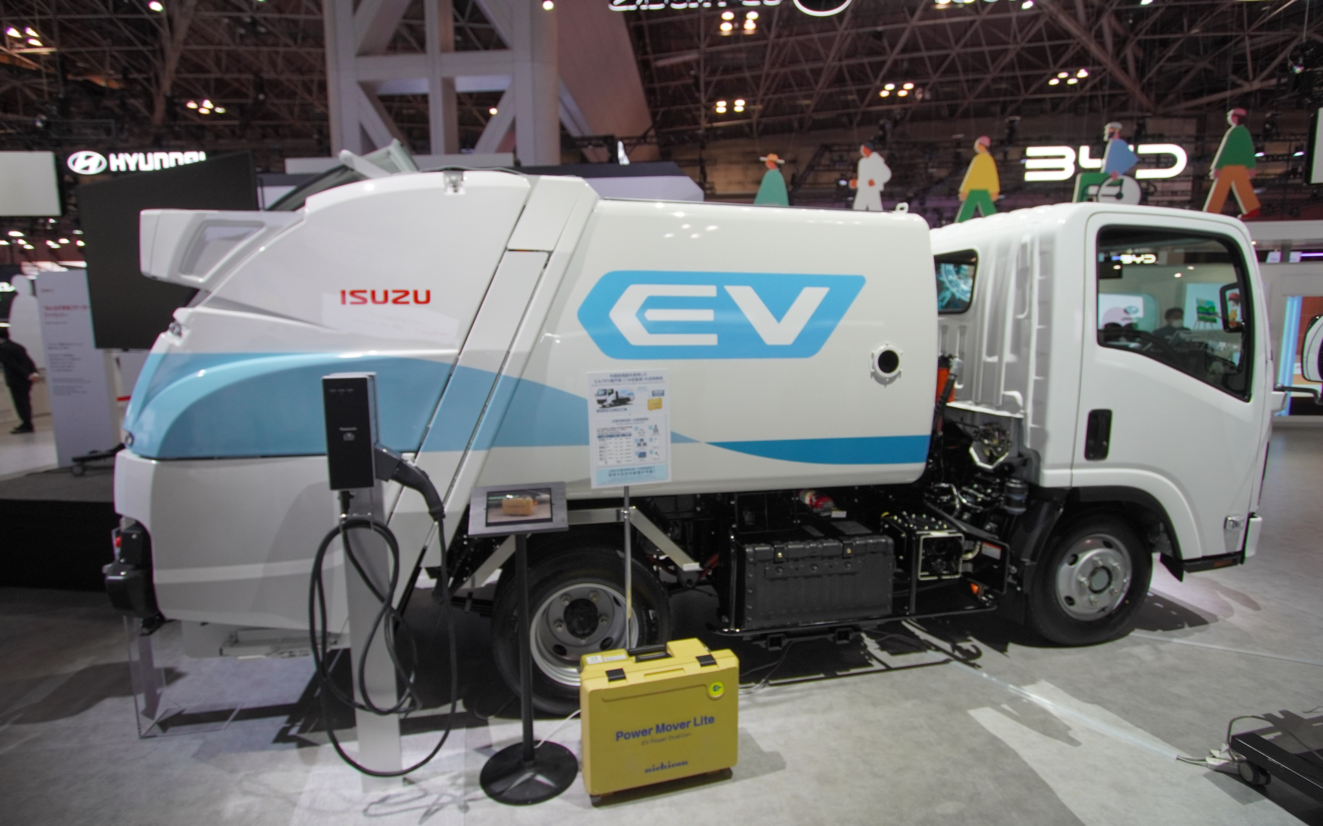 EVならではの電気を取り出す機能を搭載し、非常時の電源供給などに対応