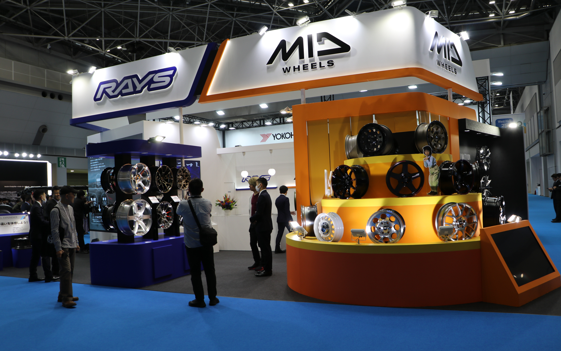 レイズ＆マルカサービスのブースは西3ホール