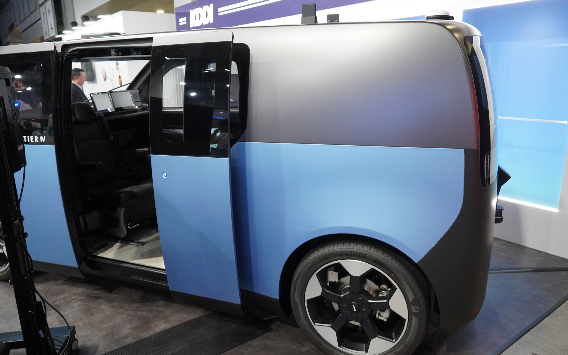 スライドドアが開いた状態