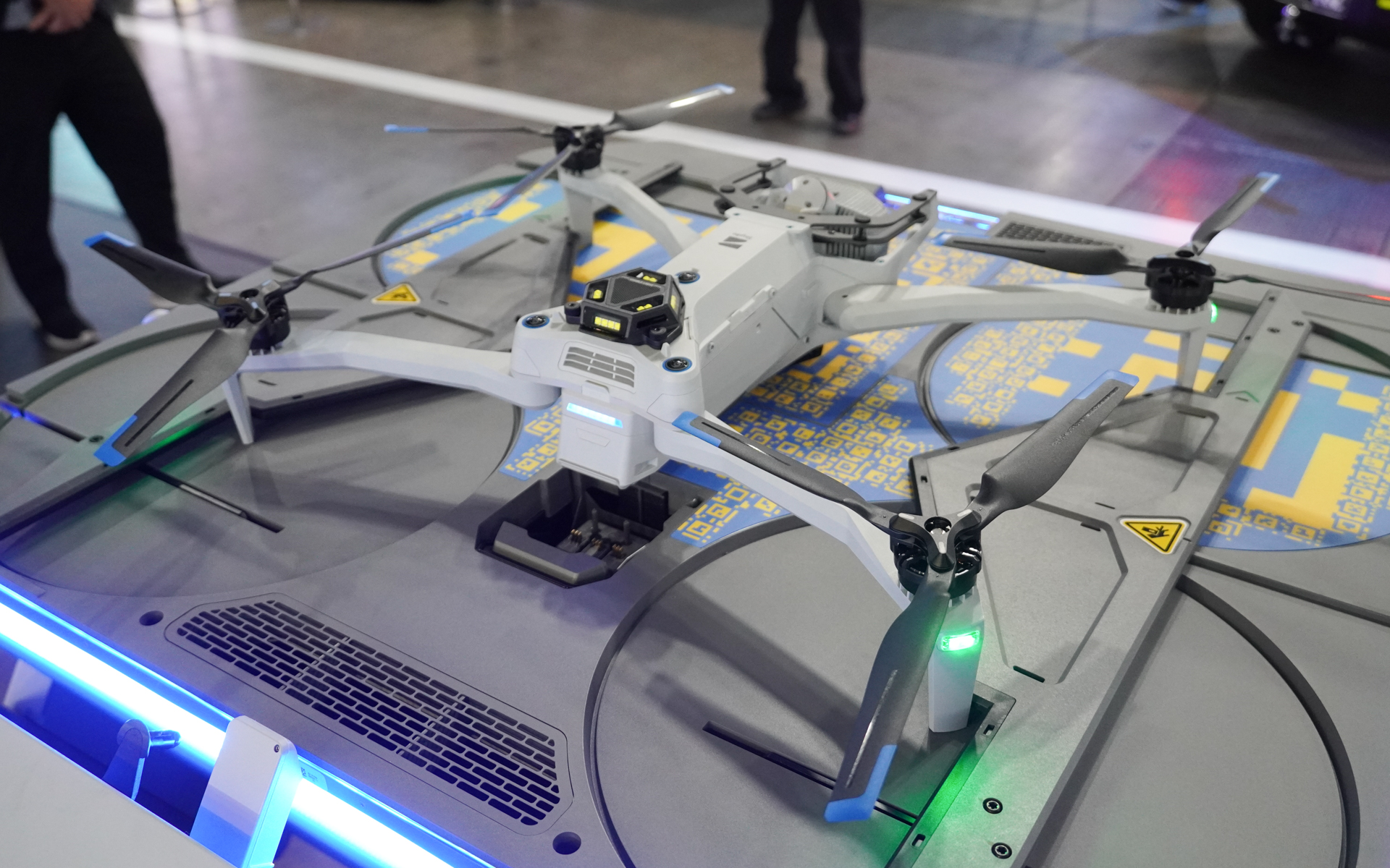 ドローンのリアまわり