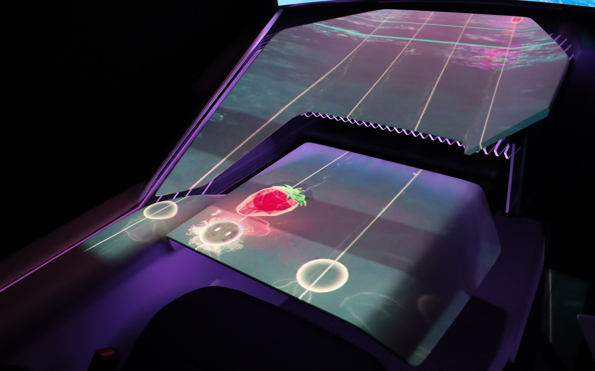 リズムアクションゲームなども用意