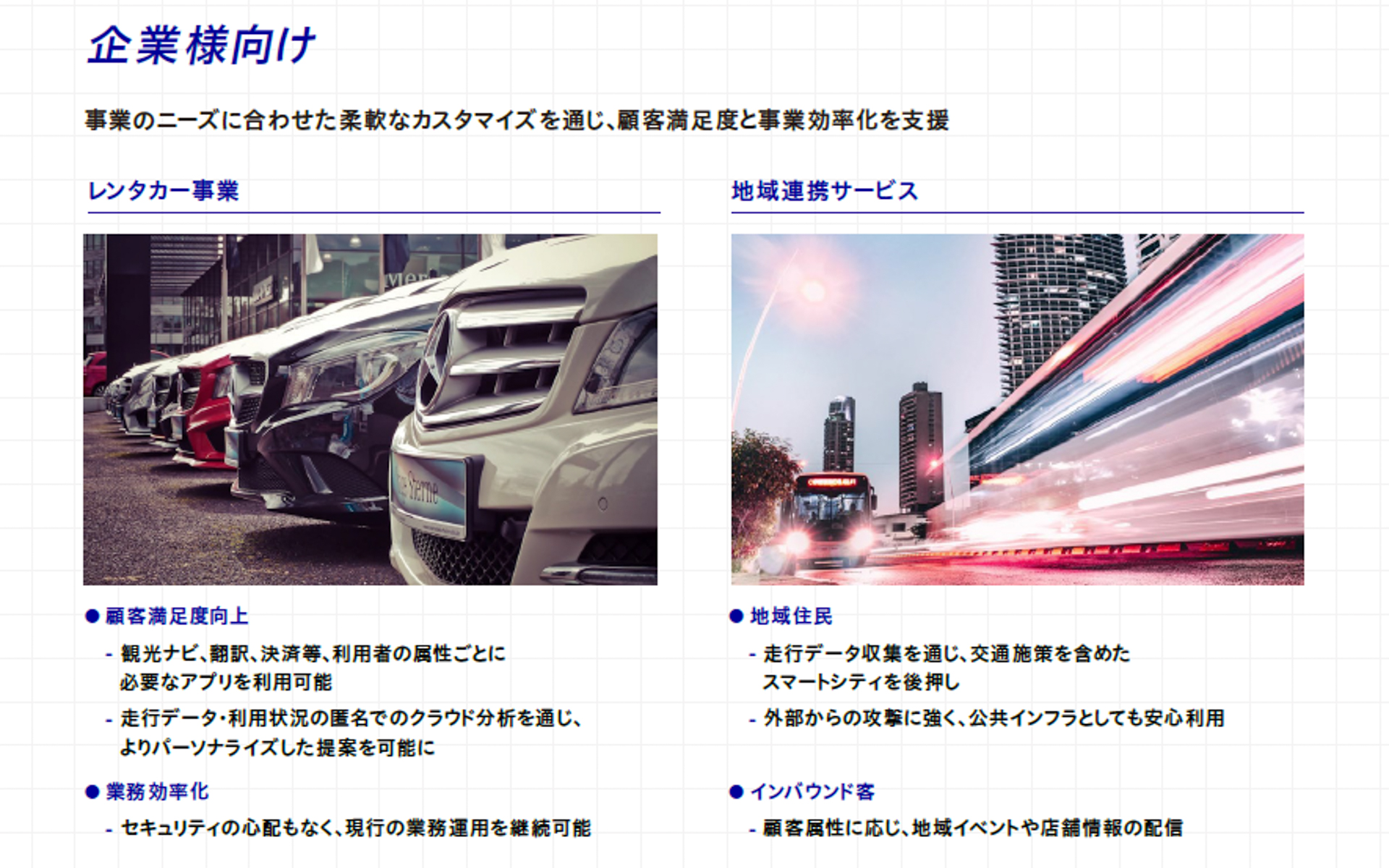 企業向け仕様イメージ