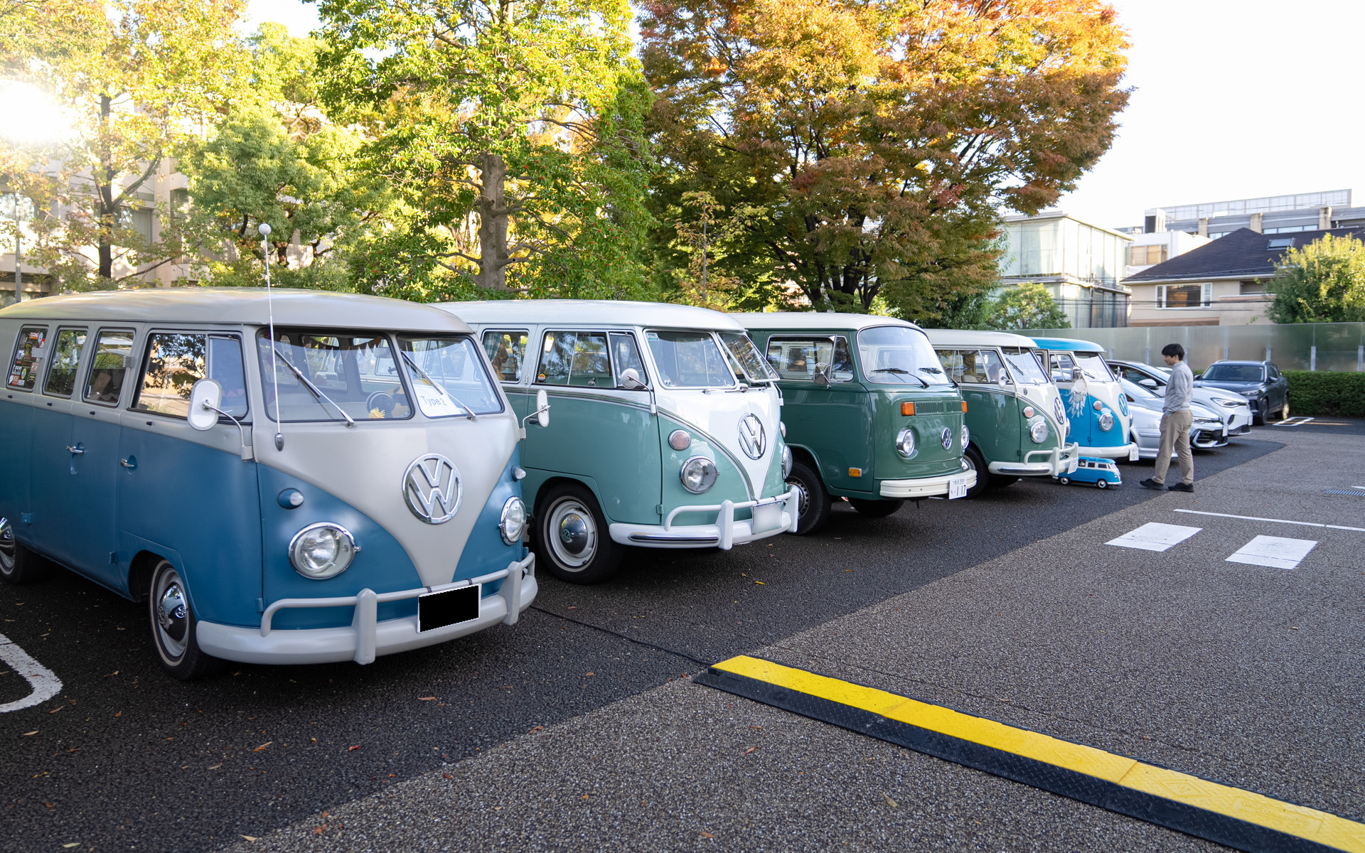 イベントは7時30分スタートと早い時間設定だったものの、80組のVWerが終結